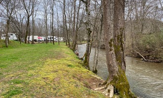 Camping near Bluff Mountain Lodge: Up the Creek RV Camp, Pigeon Forge, Tennessee