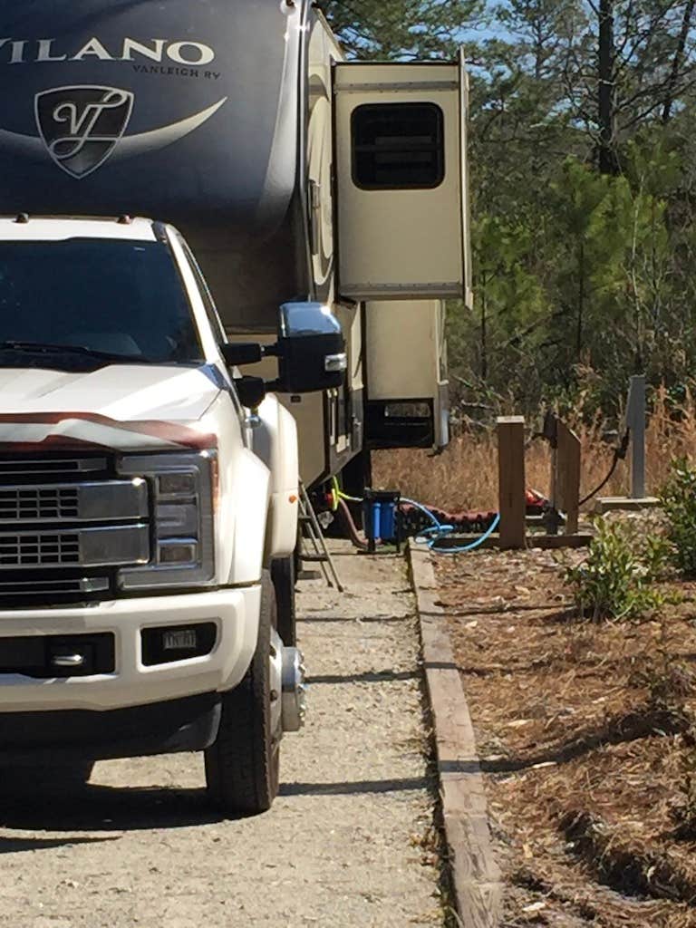 MickandKarla W.'s photo of rv camping at Jones Lake State Park Campground near Harrells, NC