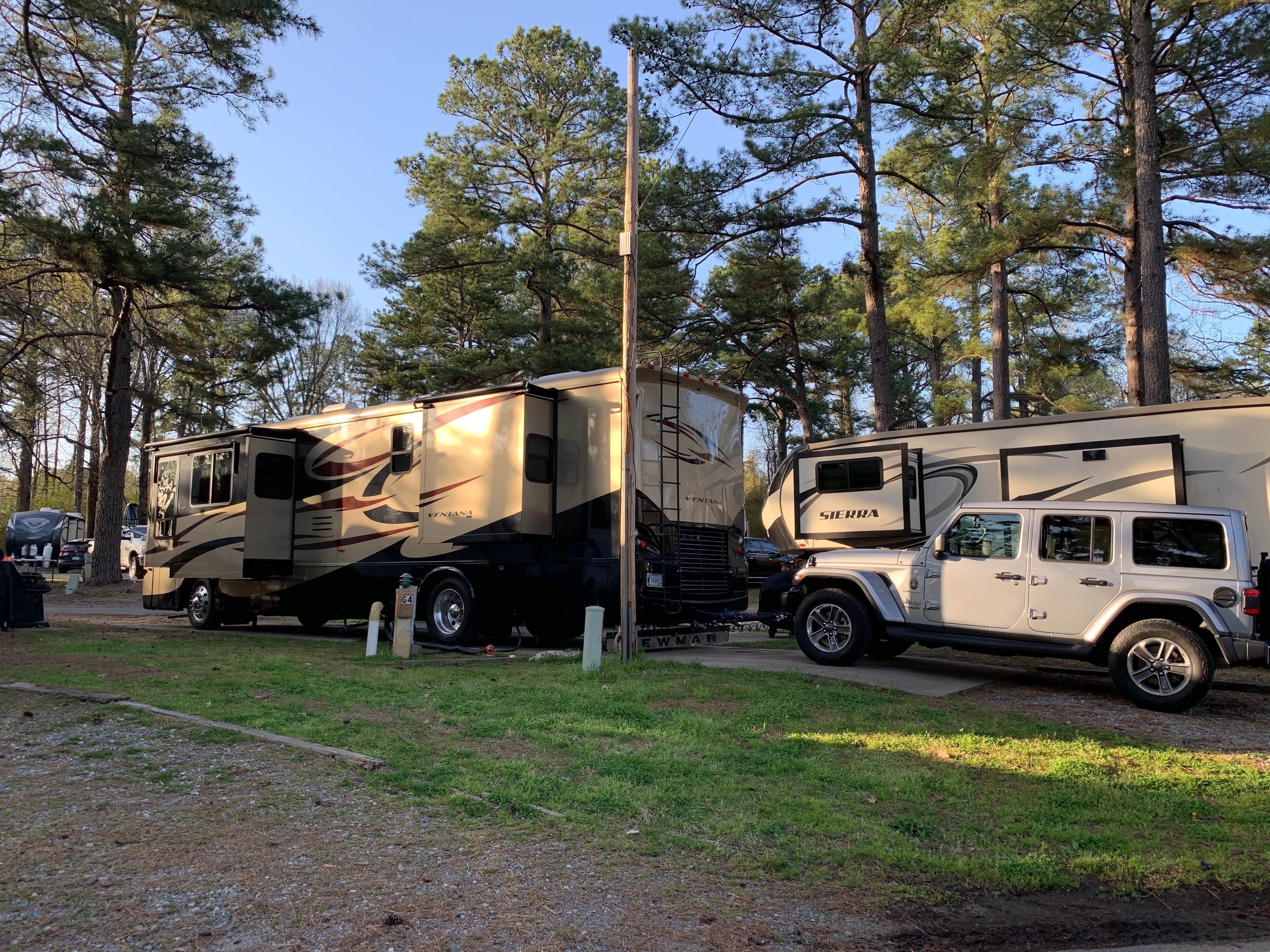 Jen O.'s photo of rv camping at Little Rock North KOA near Little Rock, AR