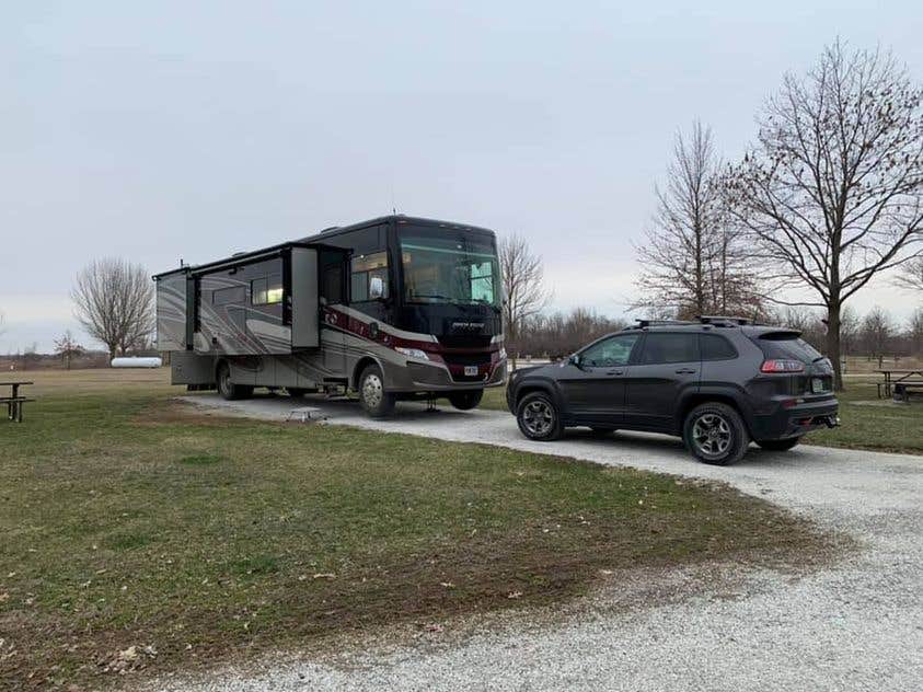 Camper submitted image from Primitive Campground — Jim Edgar Panther Creek State Fish and Wildlife Area - 1