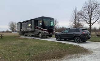 Ray & Terri F.'s photo of rv camping at Primitive Campground — Jim Edgar Panther Creek State Fish and Wildlife Area near Timewell, IL