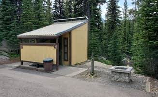 Raphaela H.'s photo of glamping accommodations at Anthony Lakes Mountain Resort Campground near Island City, OR