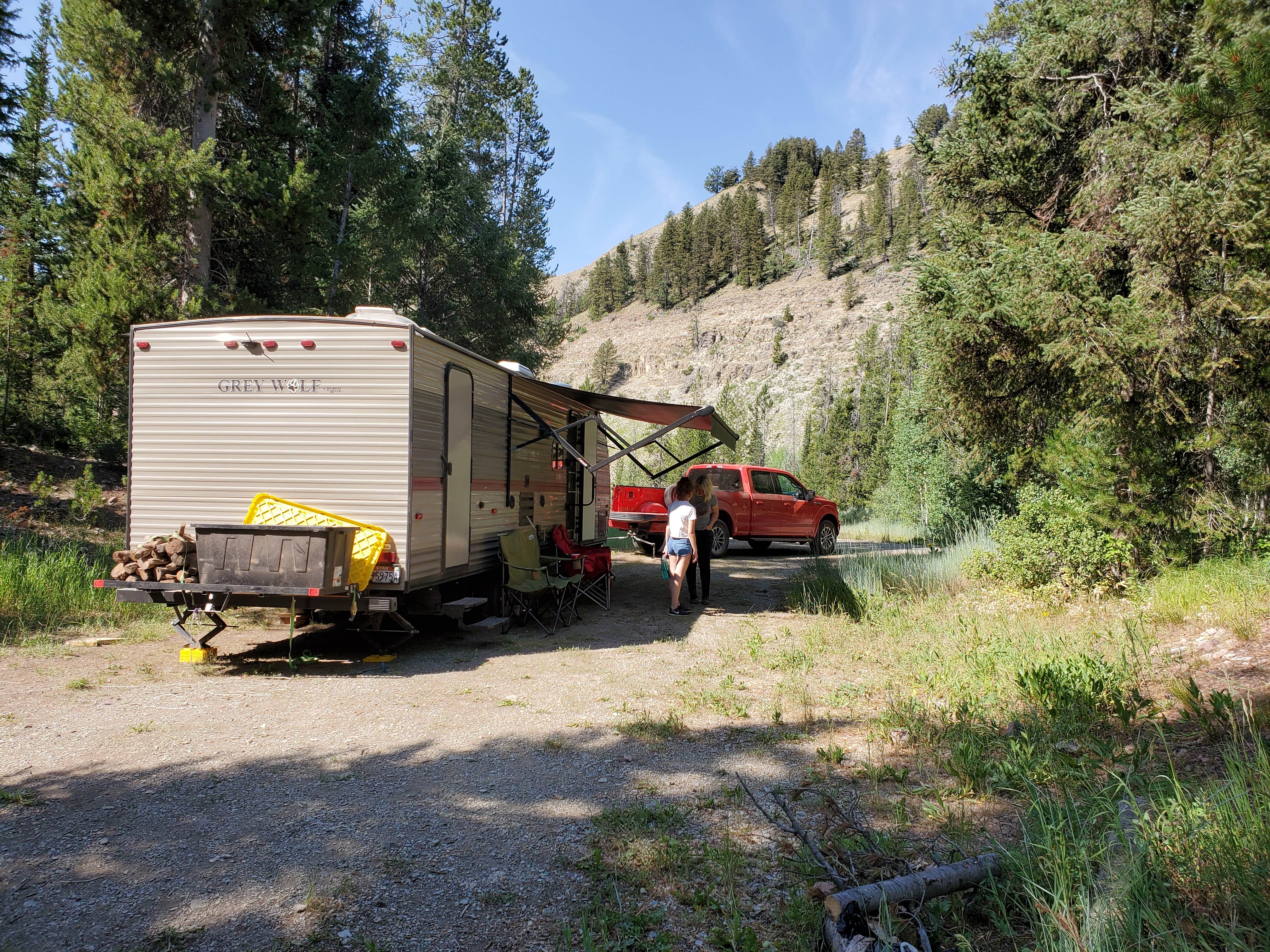 Camper-submitted photo at Hobble Creek near Smoot, WY