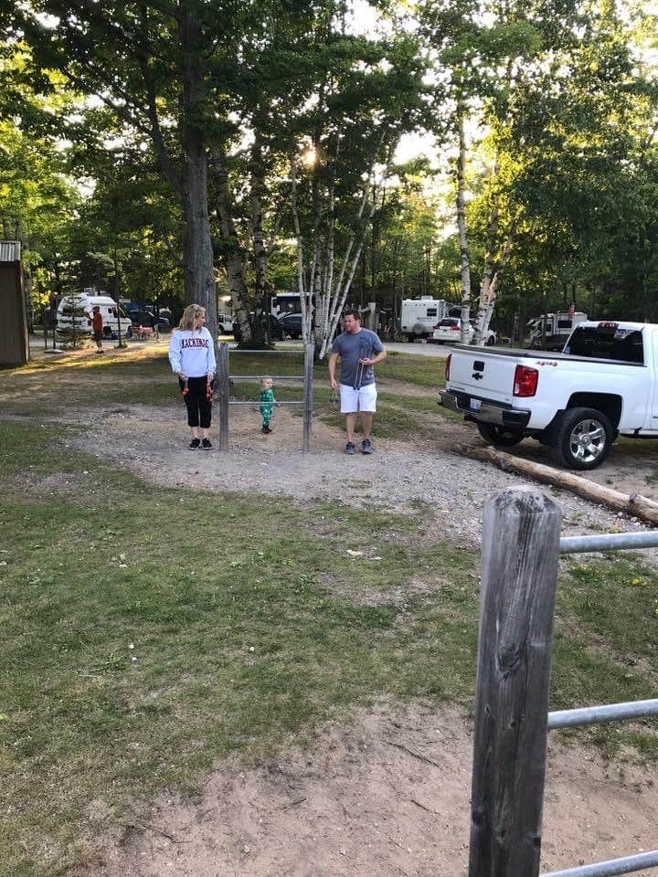 Camping near O’Neal Lake campsite - Wilderness State Park: Mackinaw City / Mackinac Island KOA, Mackinaw City, Michigan