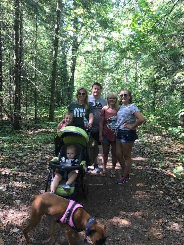 Doug and Terri C.'s photo of camping with pets at Mackinaw City / Mackinac Island KOA near Cross Village, MI