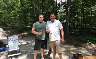Doug and Terri C.'s photo of camping with pets at Grove Drive-in Campground near Laurel River Lake