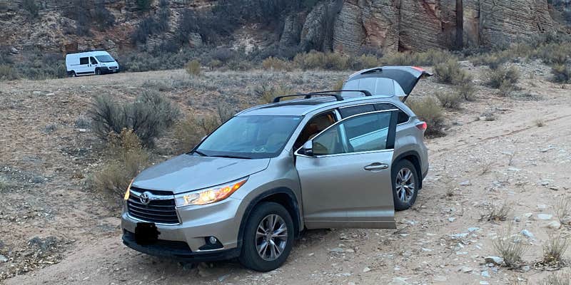 Camper submitted image from Twin Hollows Canyon