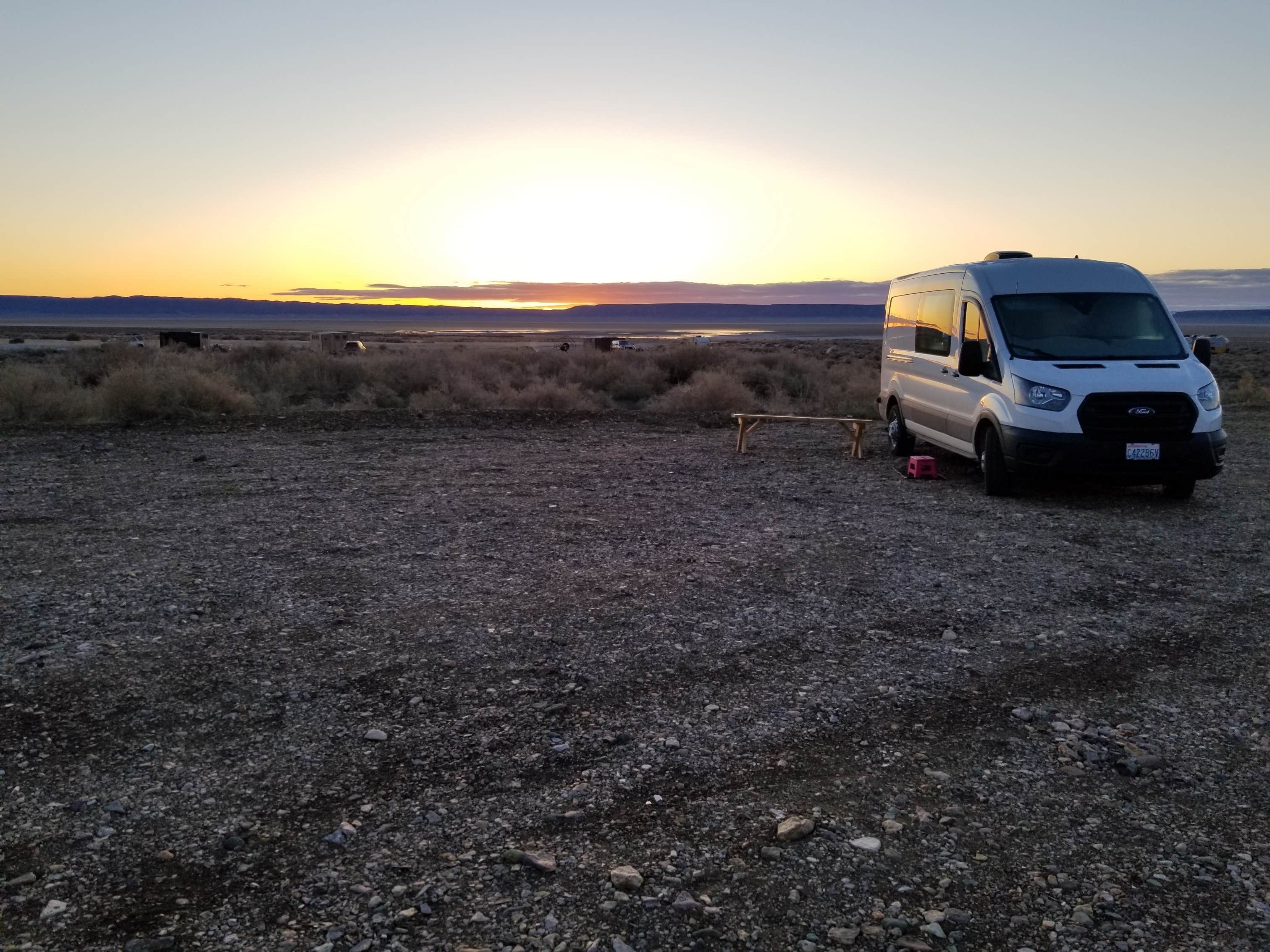 Emma A.'s photo of rv camping at Alvord Hot Springs near Denio, NV