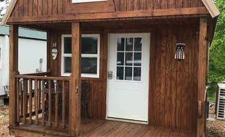 Kelley's photo of a cabin at Ruby's Landing River Resort near Eldon, MO