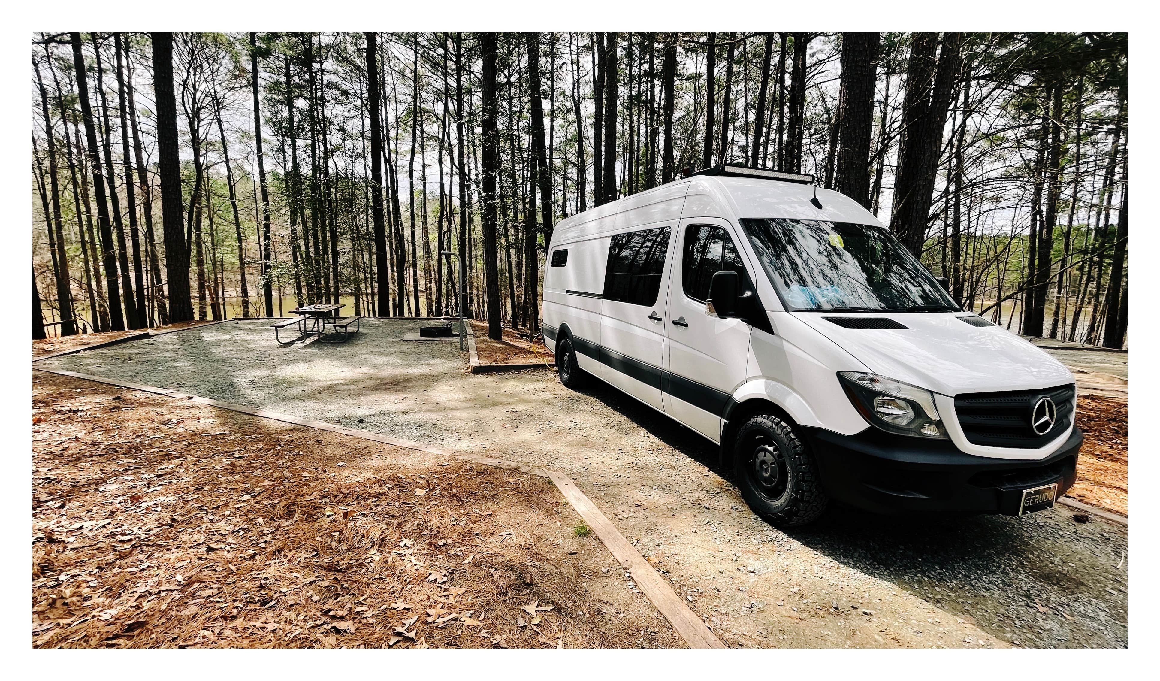 Mea H.'s photo of rv camping at Poplar Point Campground — Jordan Lake State Recreation Area near Cary, NC