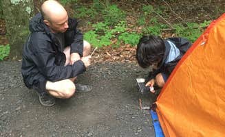 Mayra D.'s photo at Devil's Tombstone Campground near Lake Hill, NY