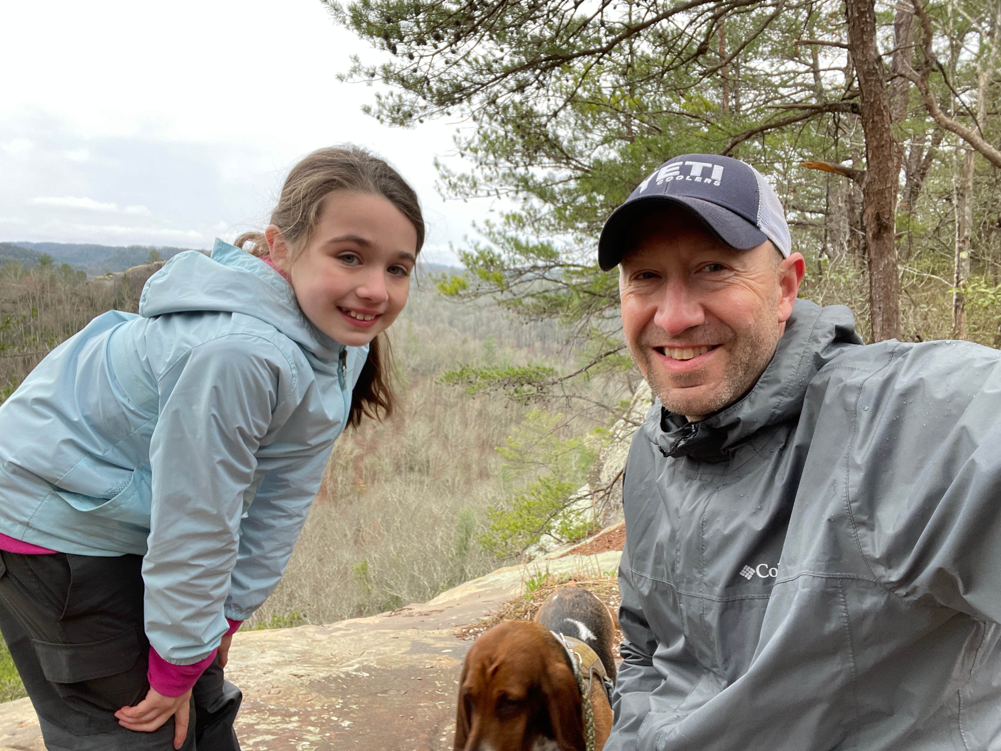 Brian N.'s photo of camping with pets at Koomer Ridge Campground — Daniel Boone National Forest near Clearfield, KY