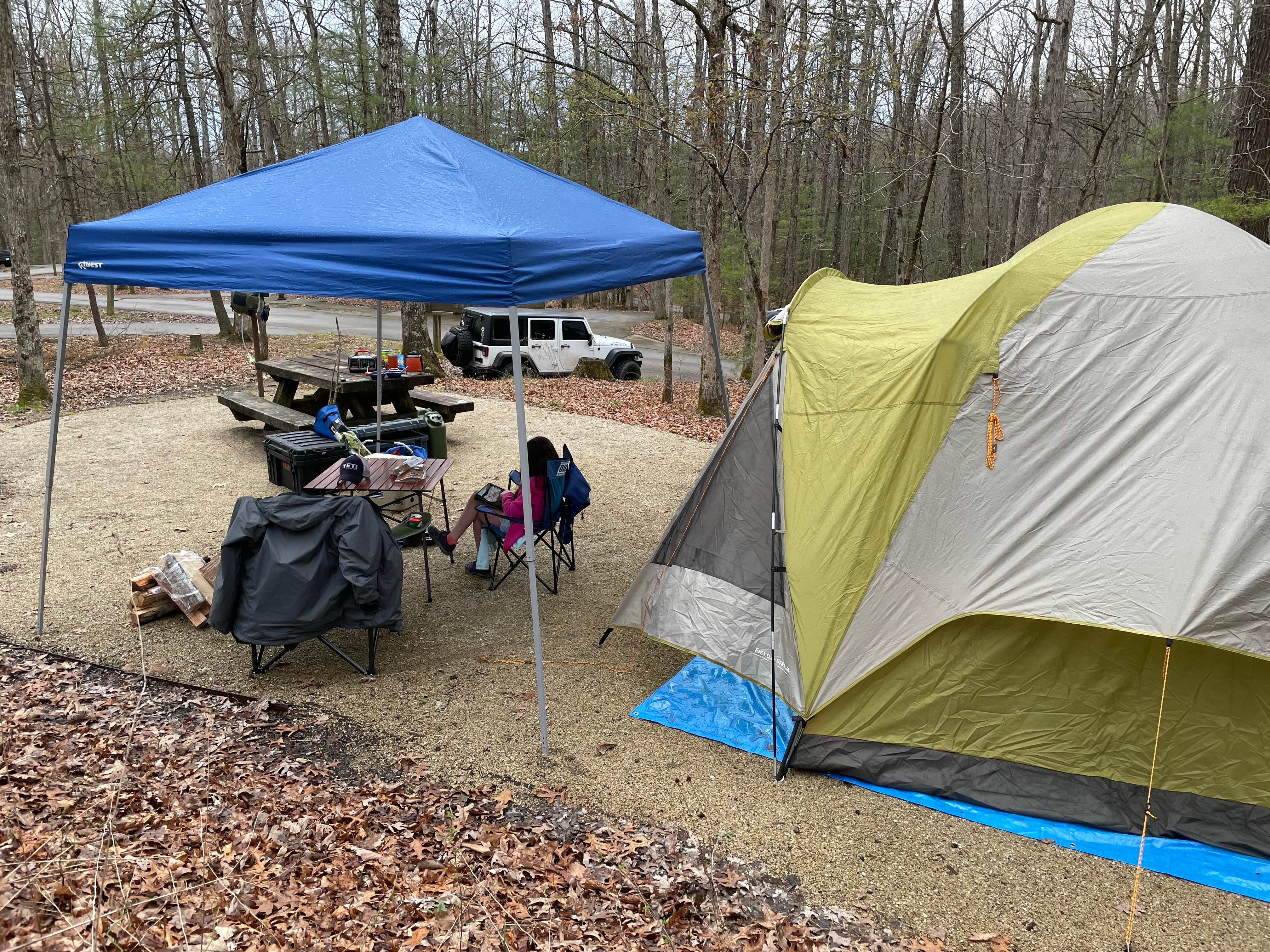 Brian N.'s photo at Koomer Ridge Campground — Daniel Boone National Forest near Denniston, KY