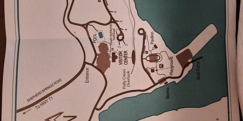 Camper submitted image from Lake Fort Smith State Park Campground