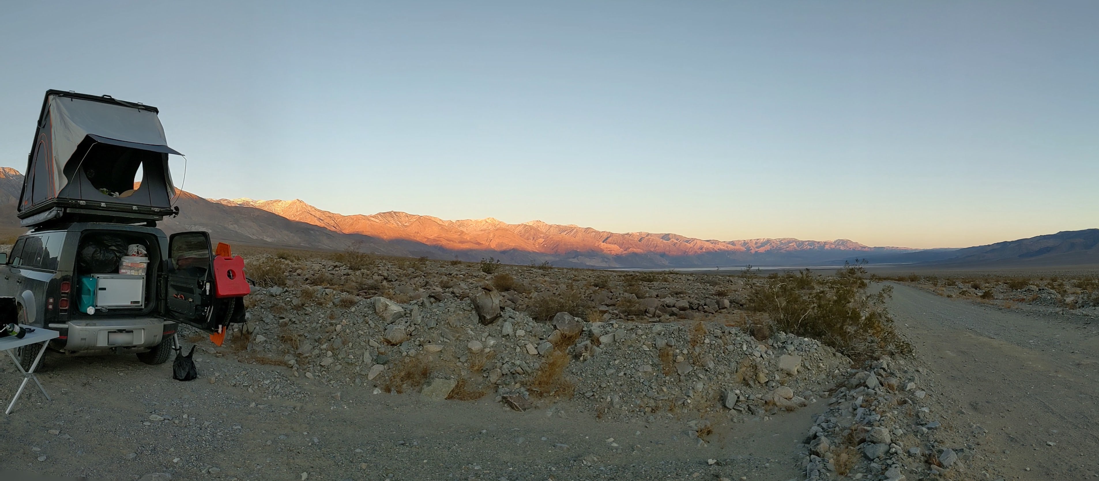 Camper submitted image from Saline Valley Primitive Campground — Death Valley National Park - 2