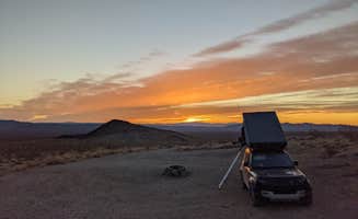 Meghan's photo of a dispersed camping area at Piute Range Dispersed Camping — Mojave National Preserve near Nipton, CA