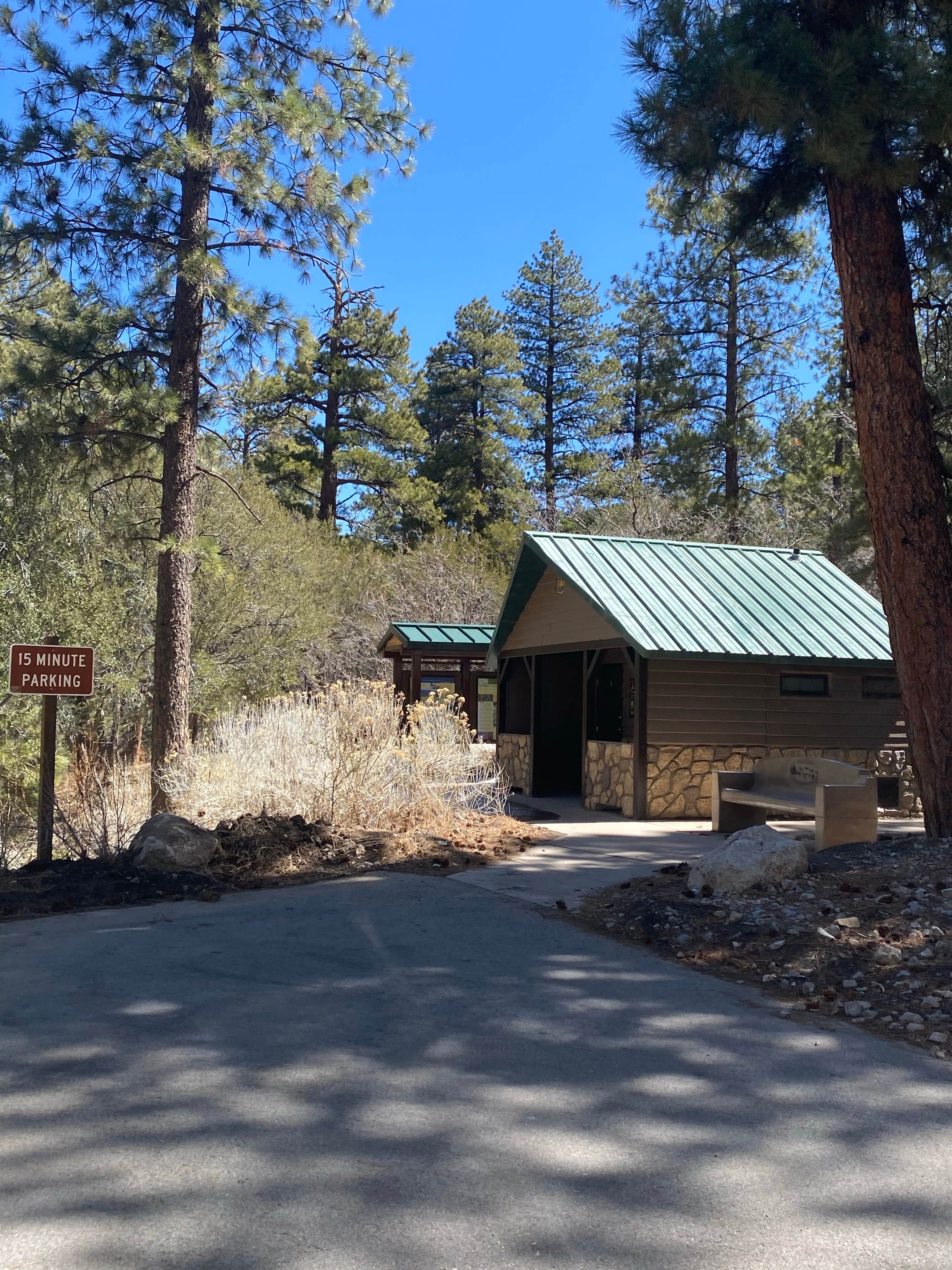 Brittney  C.'s photo of glamping accommodations at Kyle Canyon Campground (formerly Day Use only) near Nellis Air Force Base, NV