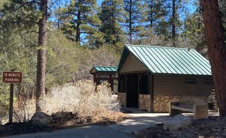 Brittney  C.'s photo of glamping accommodations at Kyle Canyon Campground (formerly Day Use only) near Indian Springs, NV