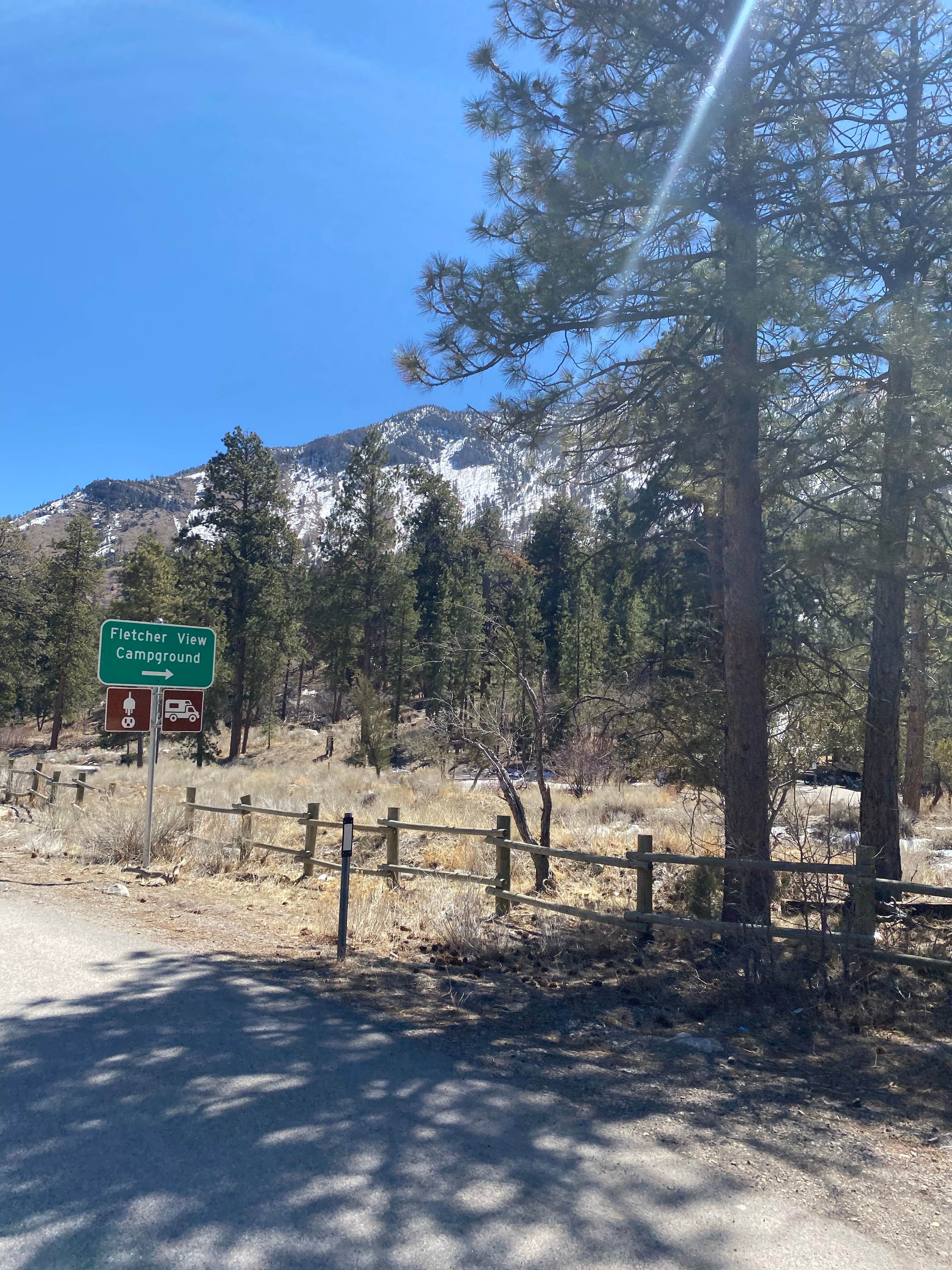 Camper submitted image from Kyle Canyon Campground - 3
