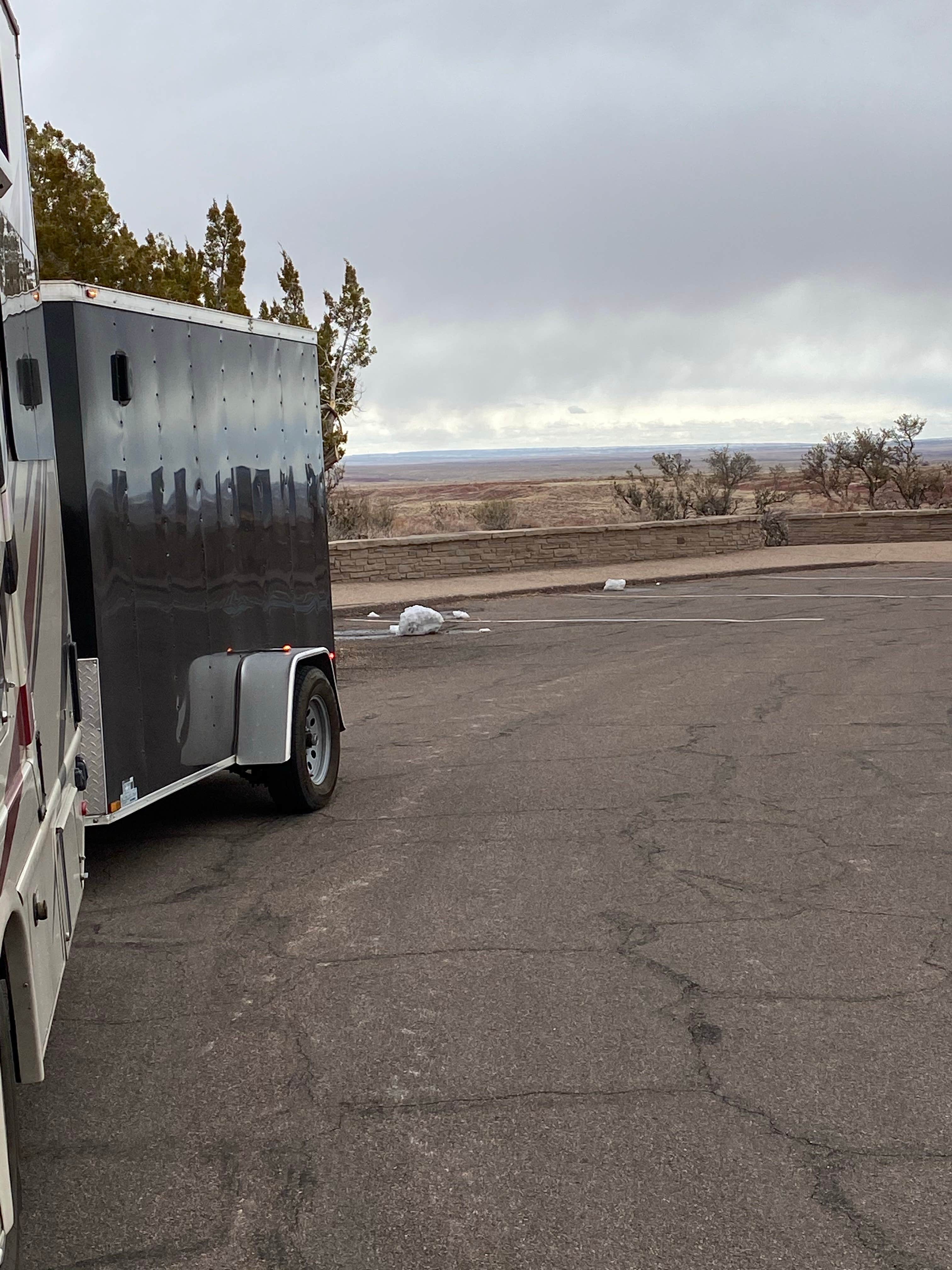Jeff N.'s photo of rv camping at Petrified Forest National Wilderness Area — Petrified Forest National Park near Chambers, AZ