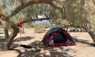 Camping near Glamis North Hot Springs Resort: Mecca Beach Campground — Salton Sea State Recreation Area, Coolidge Springs, California