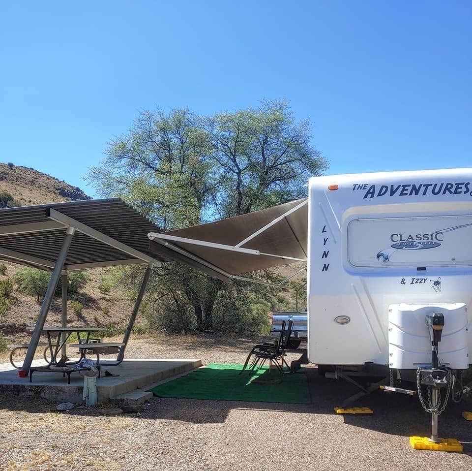 Sheila C.'s photo of rv camping at Davis Mountains State Park Campground near Fort Davis, TX
