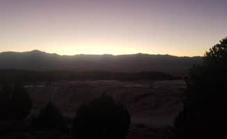 Tucker B.'s photo of a dispersed camping area at Bridgeport Travertine Hot Springs Dispersed near Coleville, CA