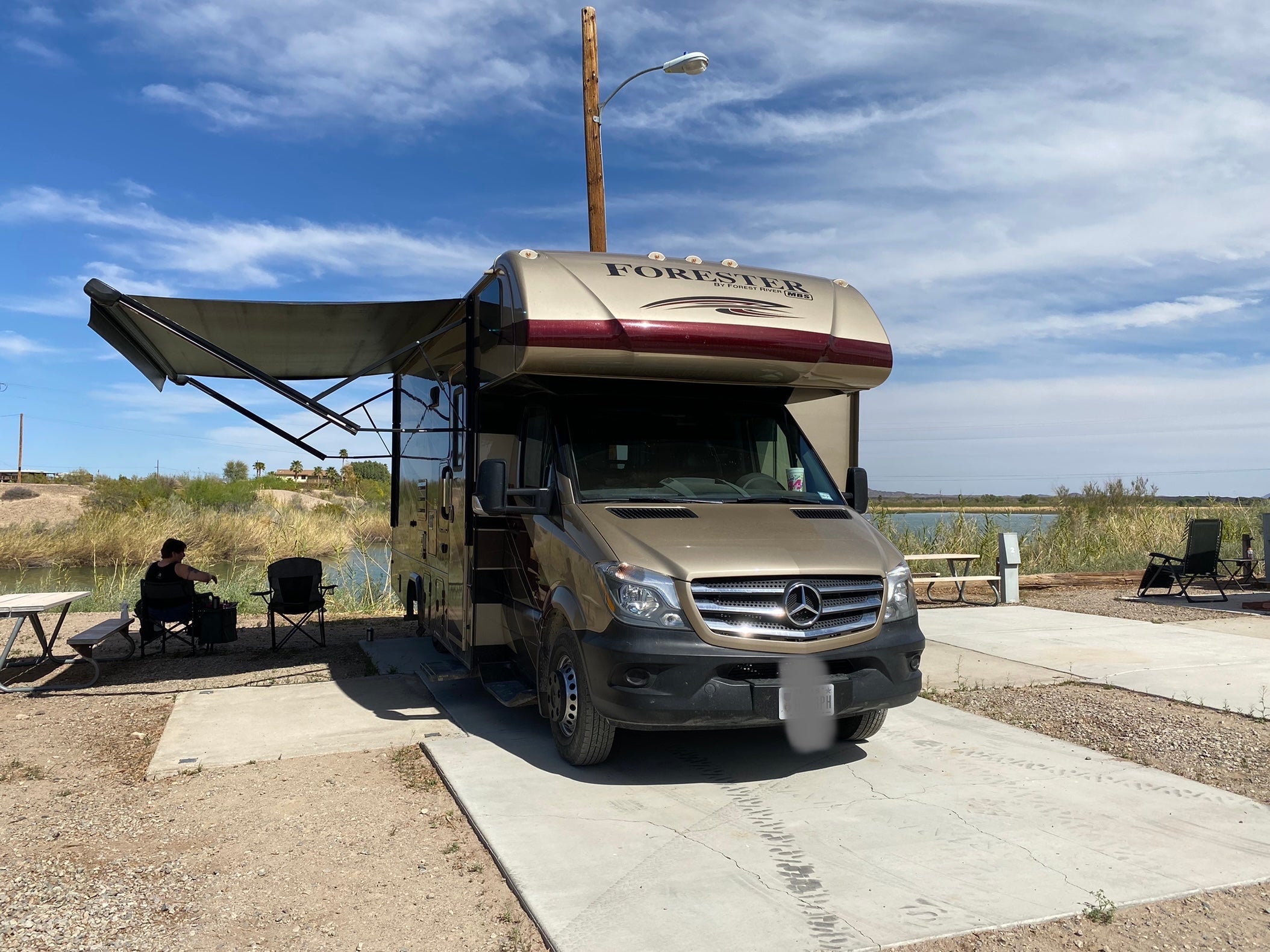 Camper submitted image from USMC Venture Lodging at Martinez Lake - 1