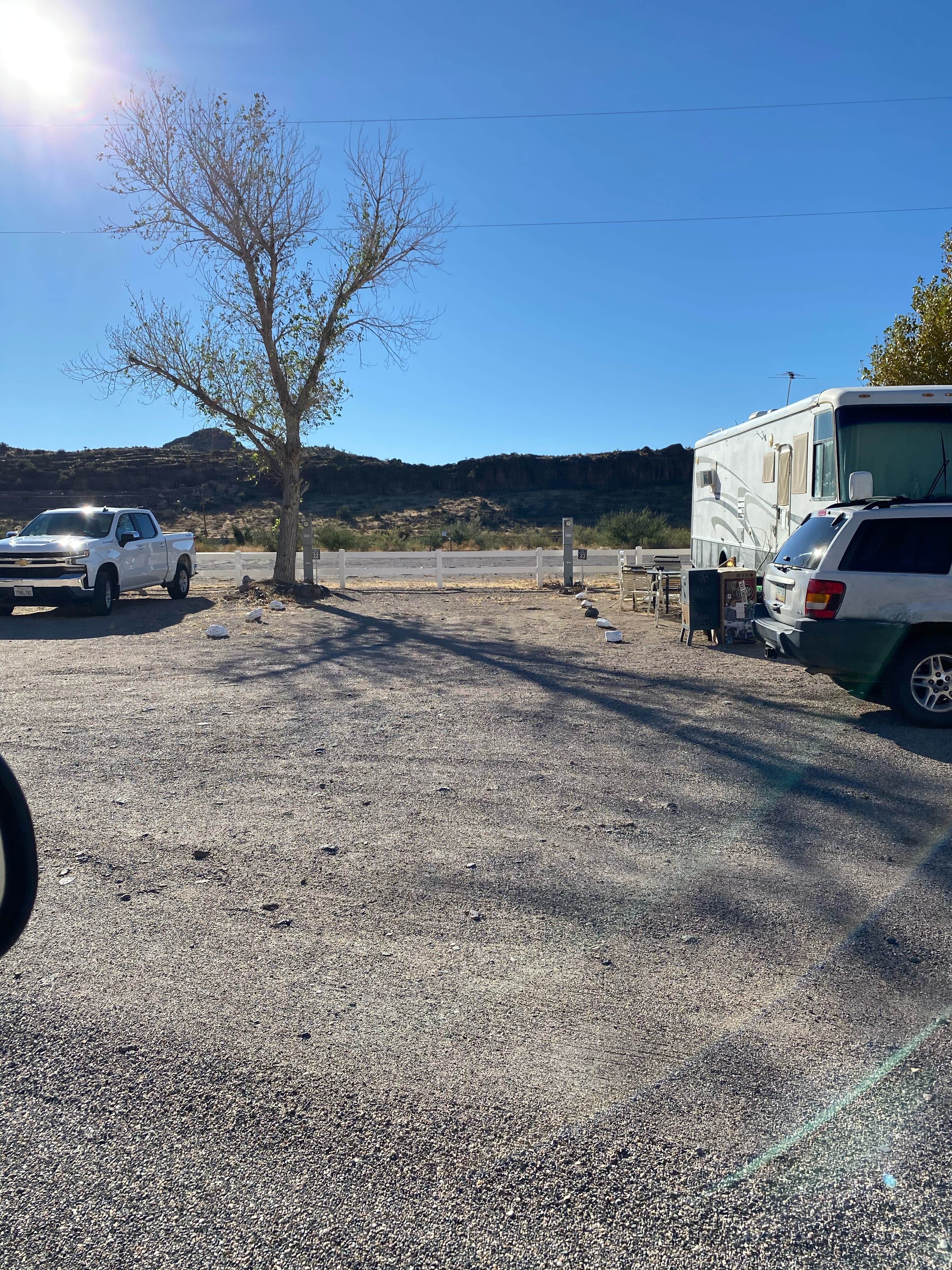 Brittney  C.'s photo of rv camping at Canyon West RV Park near Yucca, AZ
