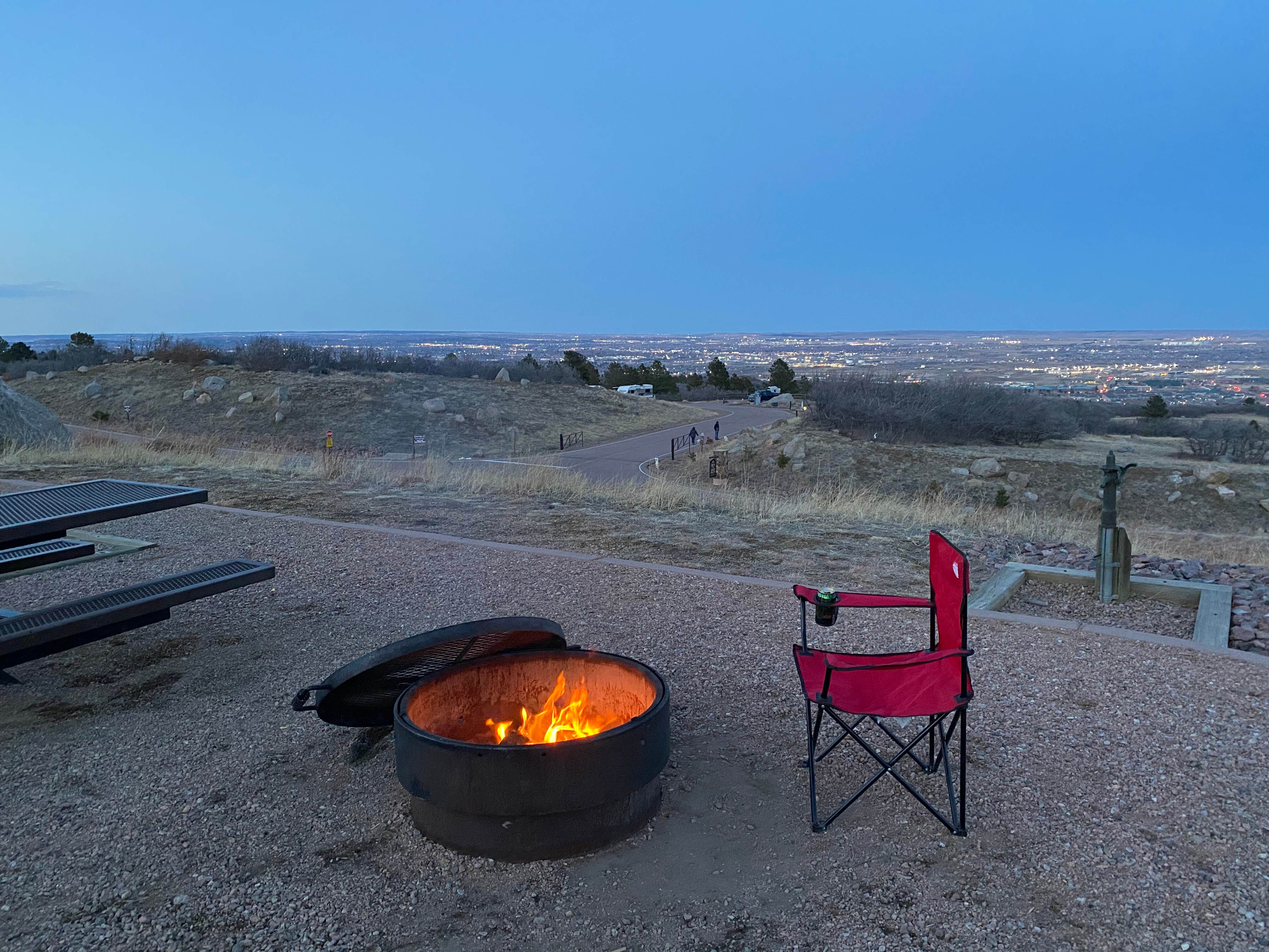 Camper submitted image from Raptor Glenn Campground — Cheyenne Mountain - 1