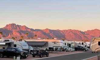 Camping near Goldfield Ghost Town Dry Camping: Campground USA, Apache Junction, Arizona