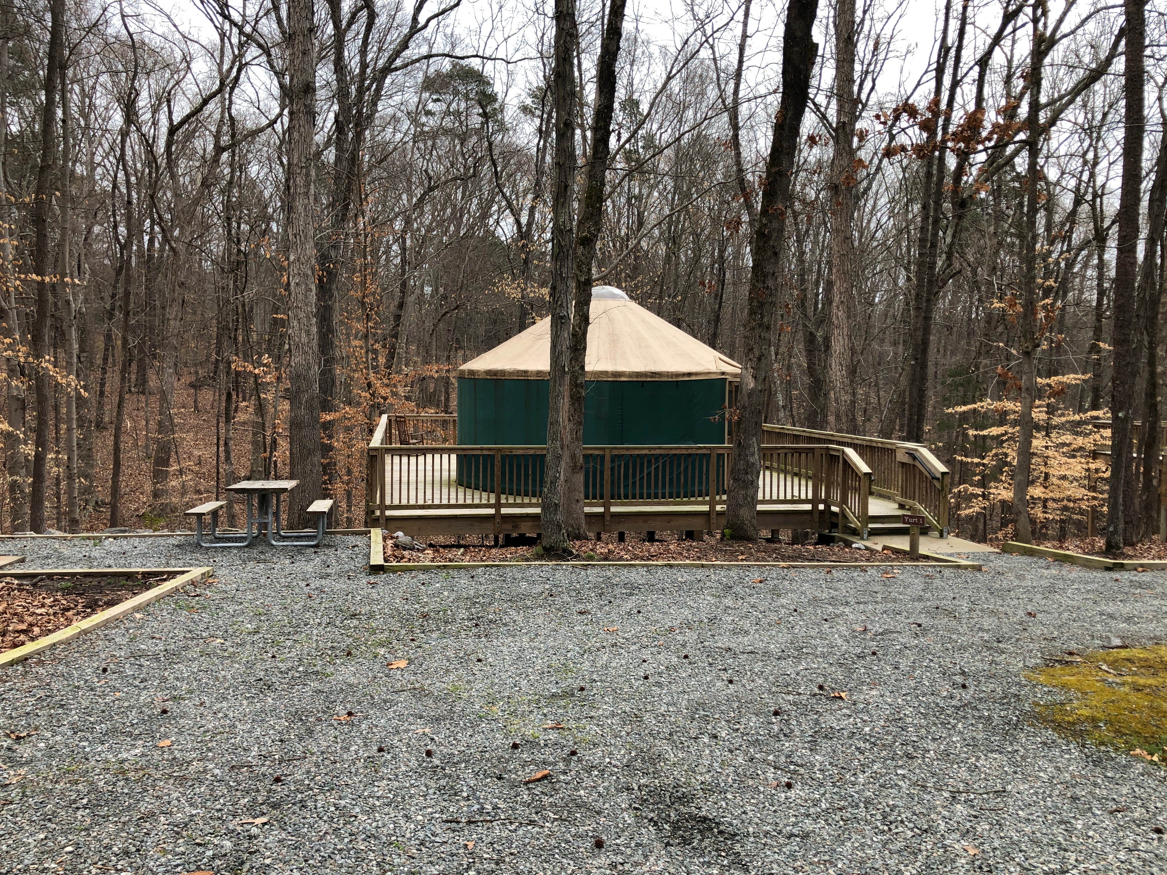 RL's photo of a cabin at Occoneechee State Park Campground near Prospect, VA