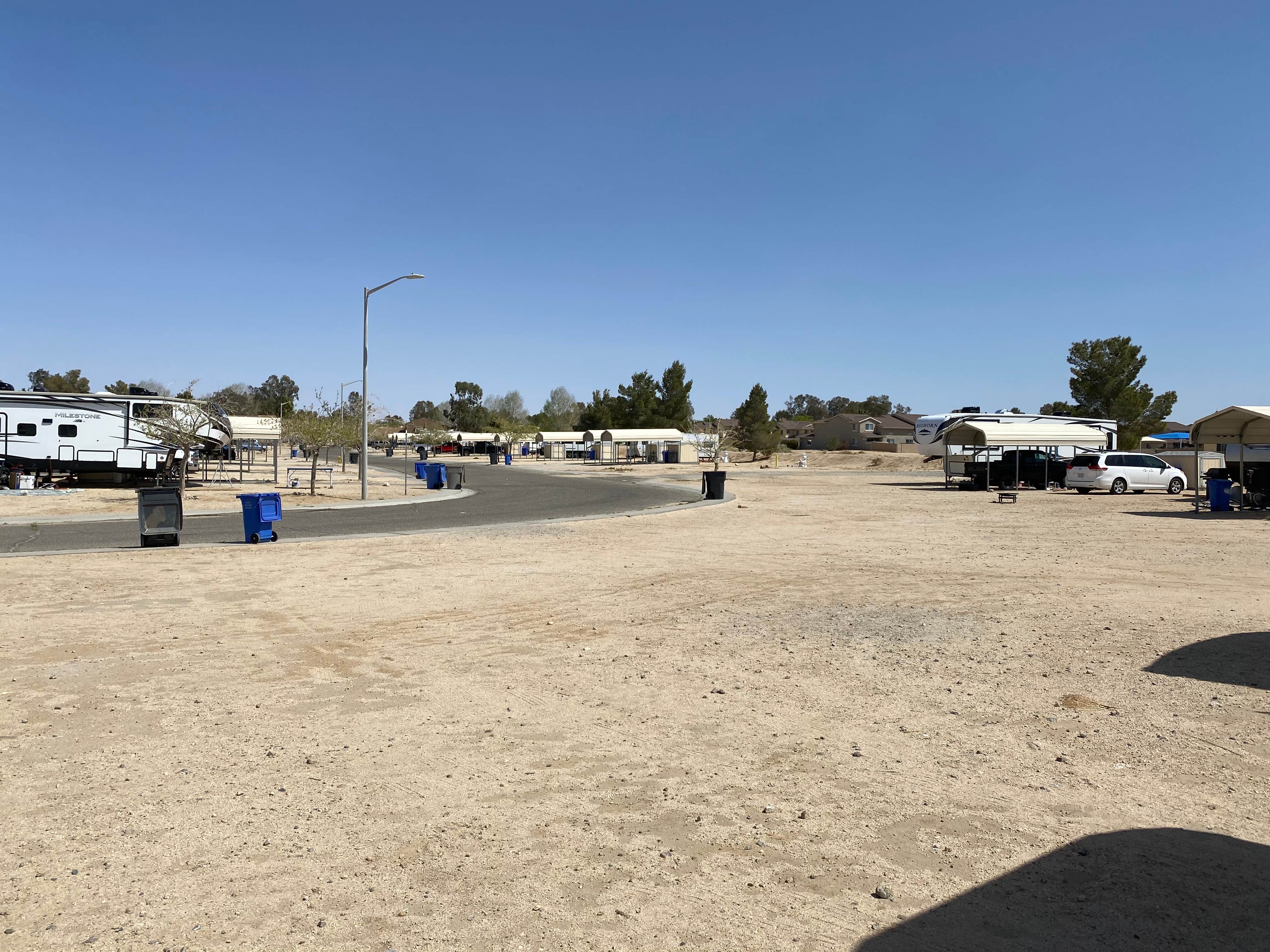 Camper submitted image from Military Park Twentynine Palms Marine Corps Air/Ground Combat Center Twilight Dunes - 1