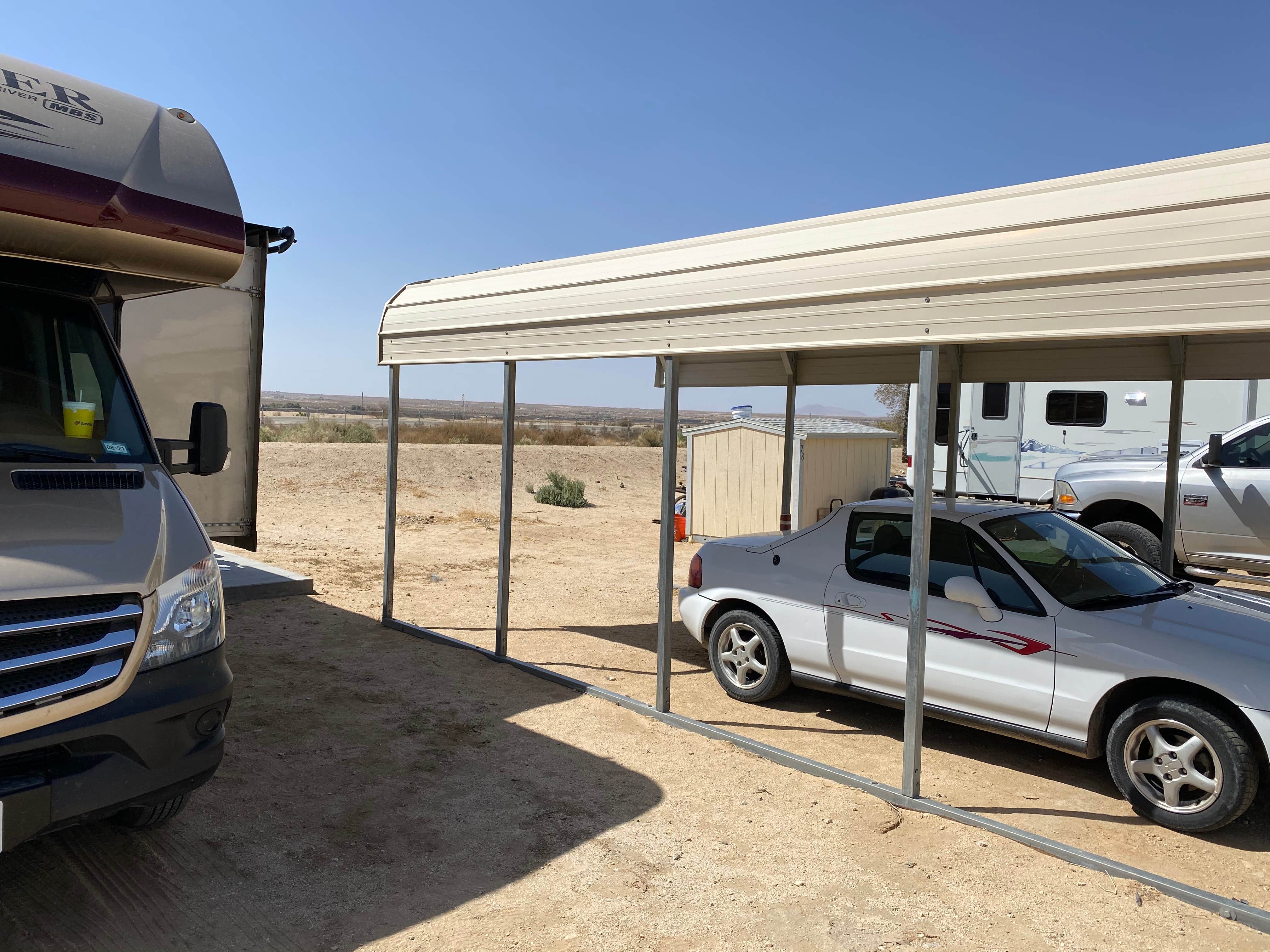 Michael C.'s photo of rv camping at Military Park Twentynine Palms Marine Corps Air/Ground Combat Center Twilight Dunes near Amboy, CA