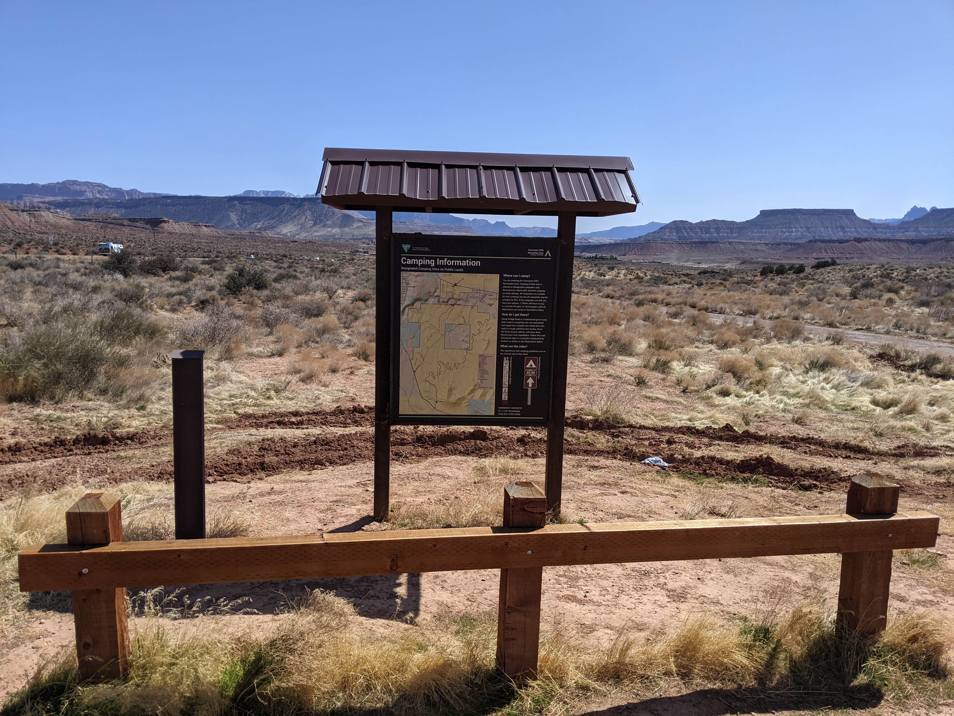 Camper submitted image from Hurricane Cliffs BLM dispersed #49-53 - 4