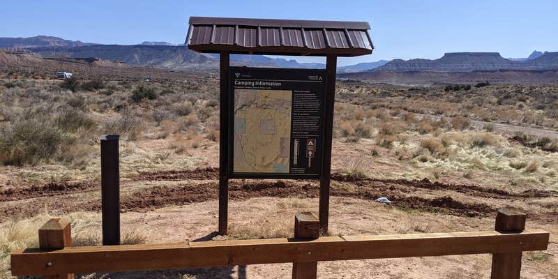 Camper submitted image from Hurricane Cliffs BLM dispersed #54