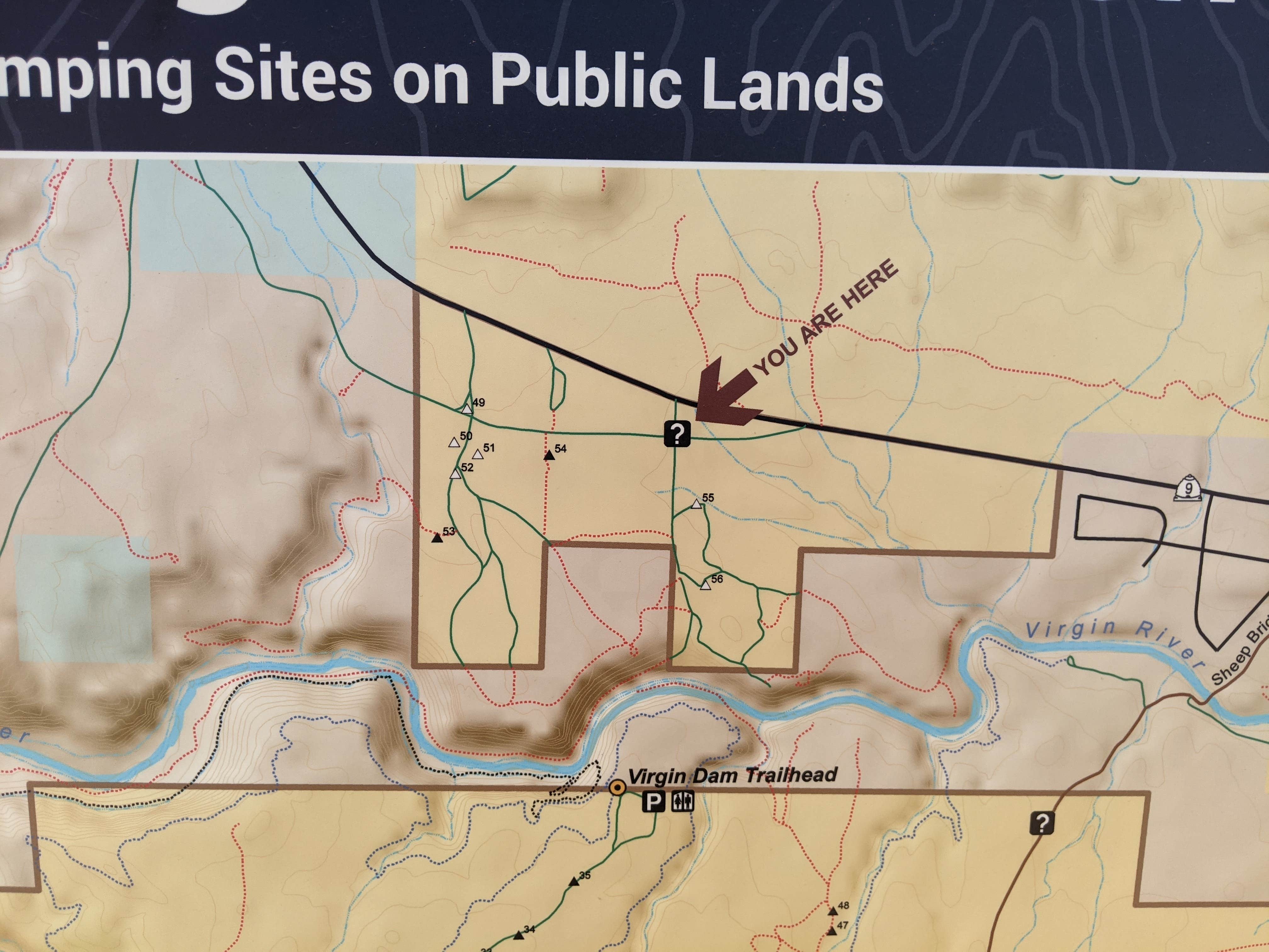 Camper-submitted photo at Hurricane Cliffs BLM dispersed #54 near Colorado City, AZ