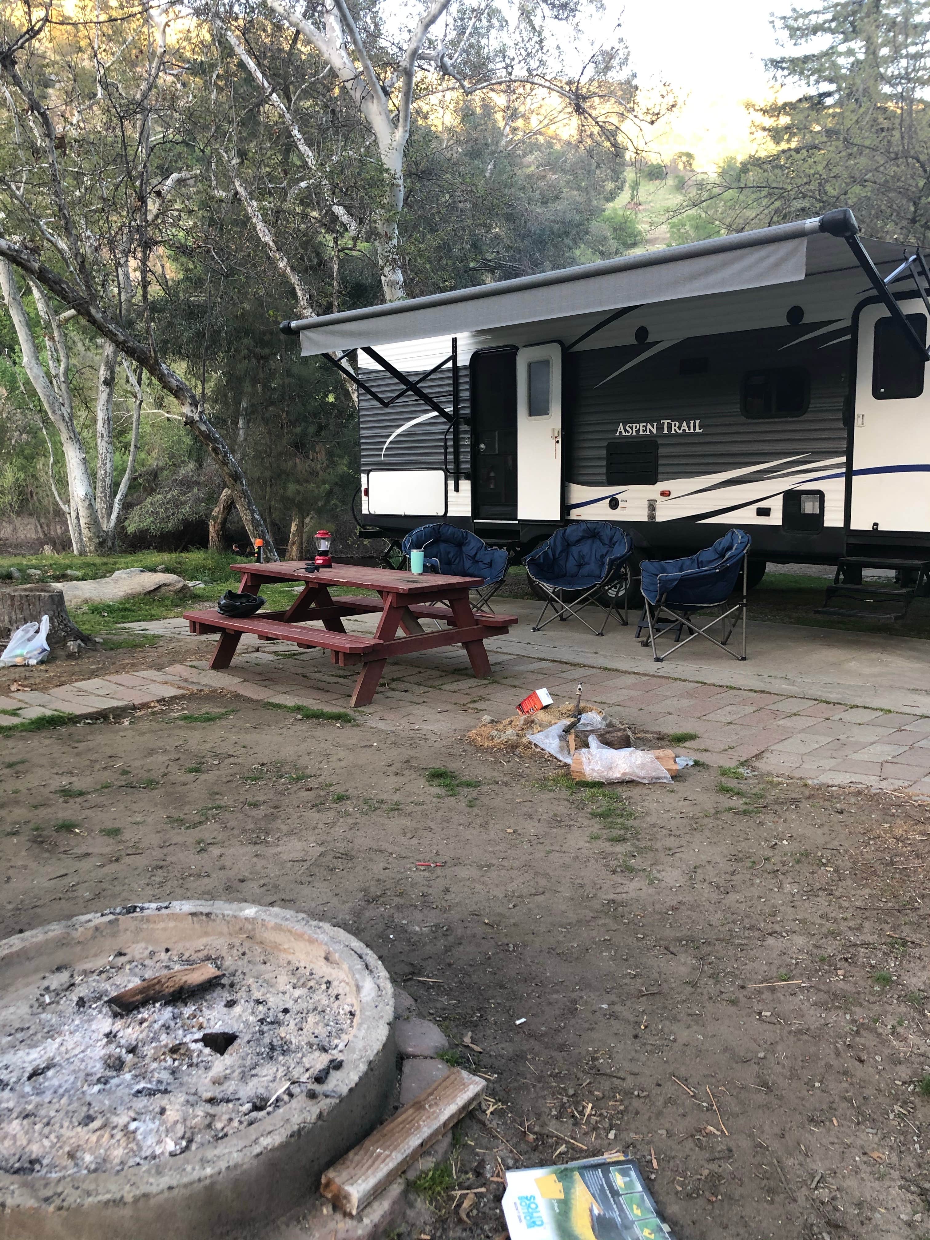 Erin A.'s photo of rv camping at Sequoia RV Ranch near Sequoia & Kings Canyon National Parks