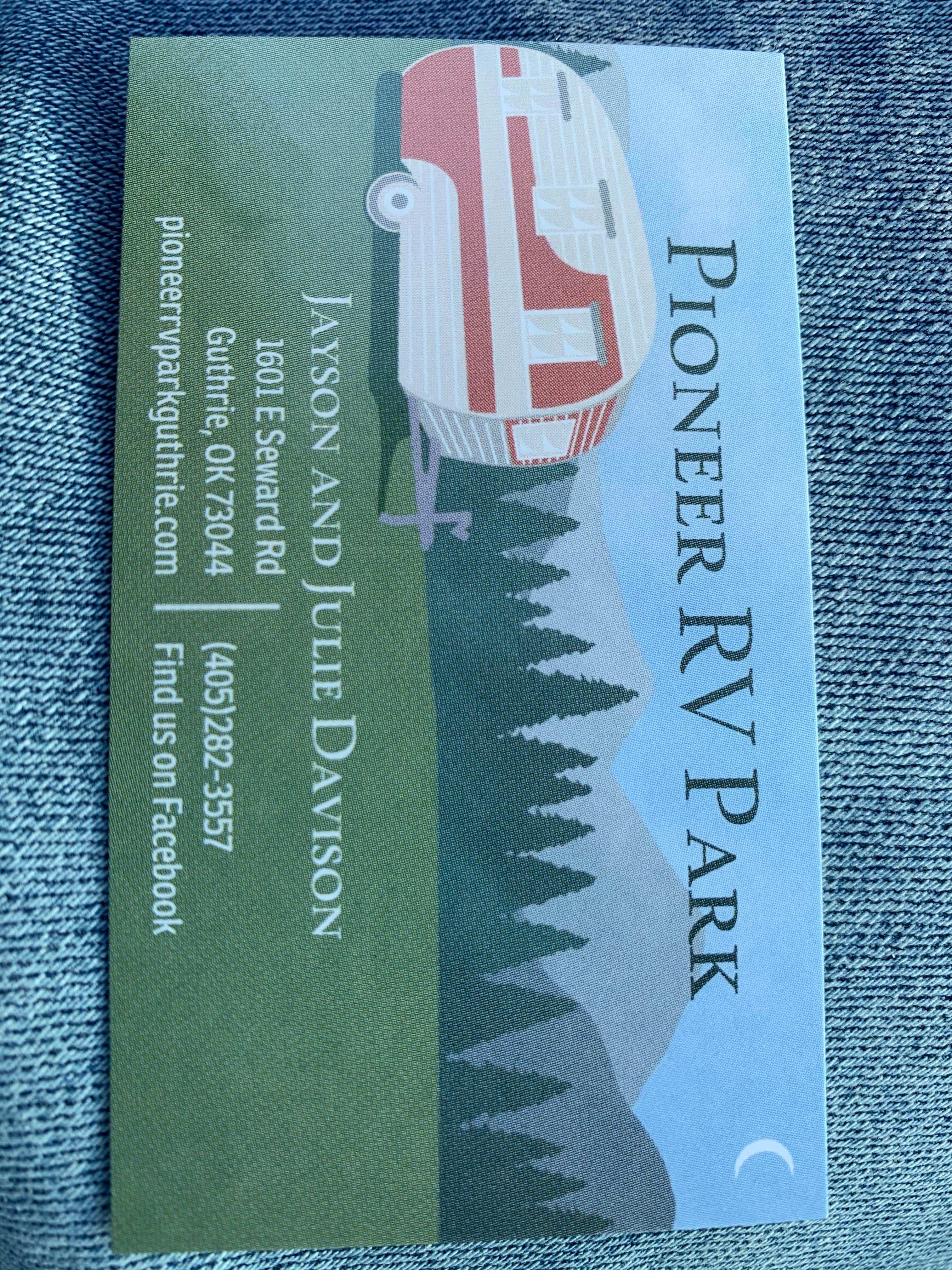 Camper-submitted photo at Pioneer RV Park near Stillwater, OK