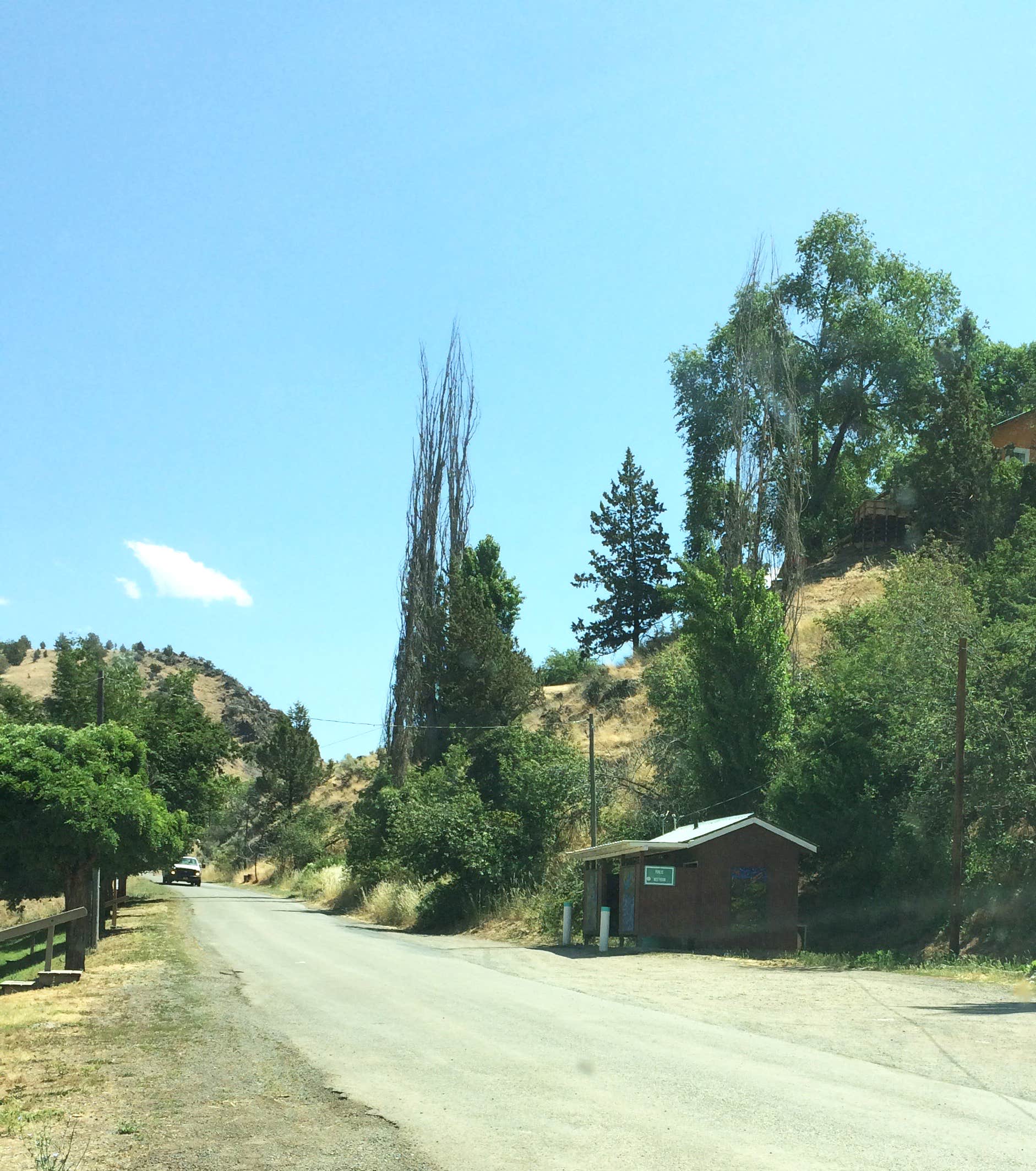 Camper-submitted photo at Mitchell City Park near Mitchell, OR