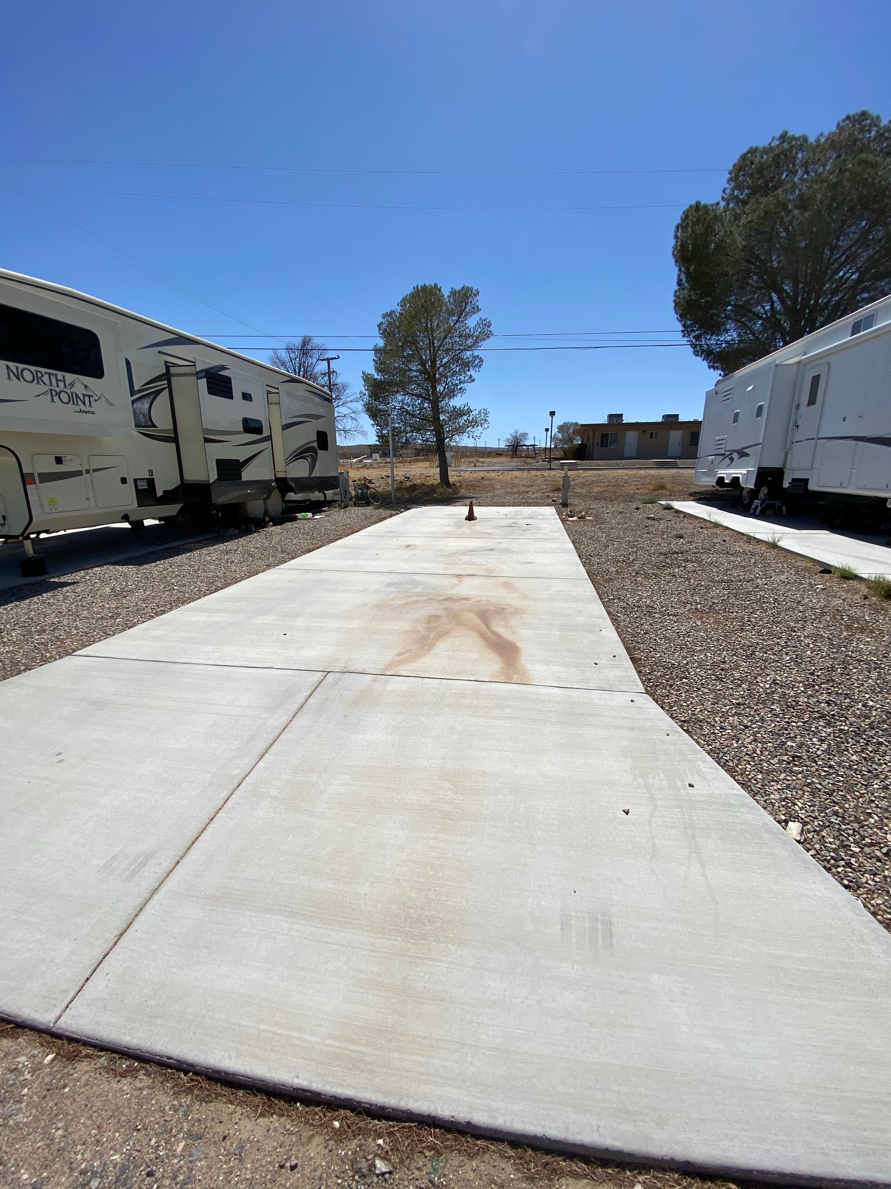 Camper submitted image from Military Park Barstow Marine Corps Logistics Base Oasis RV Park - 3