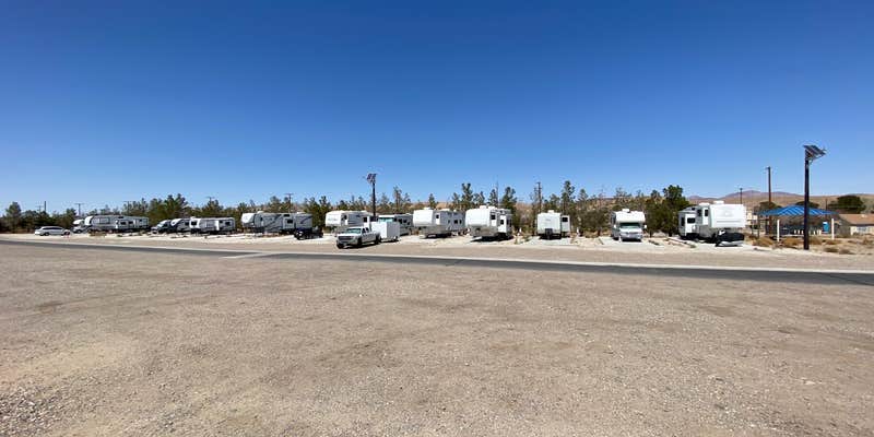 Camper submitted image from Military Park Barstow Marine Corps Logistics Base Oasis RV Park