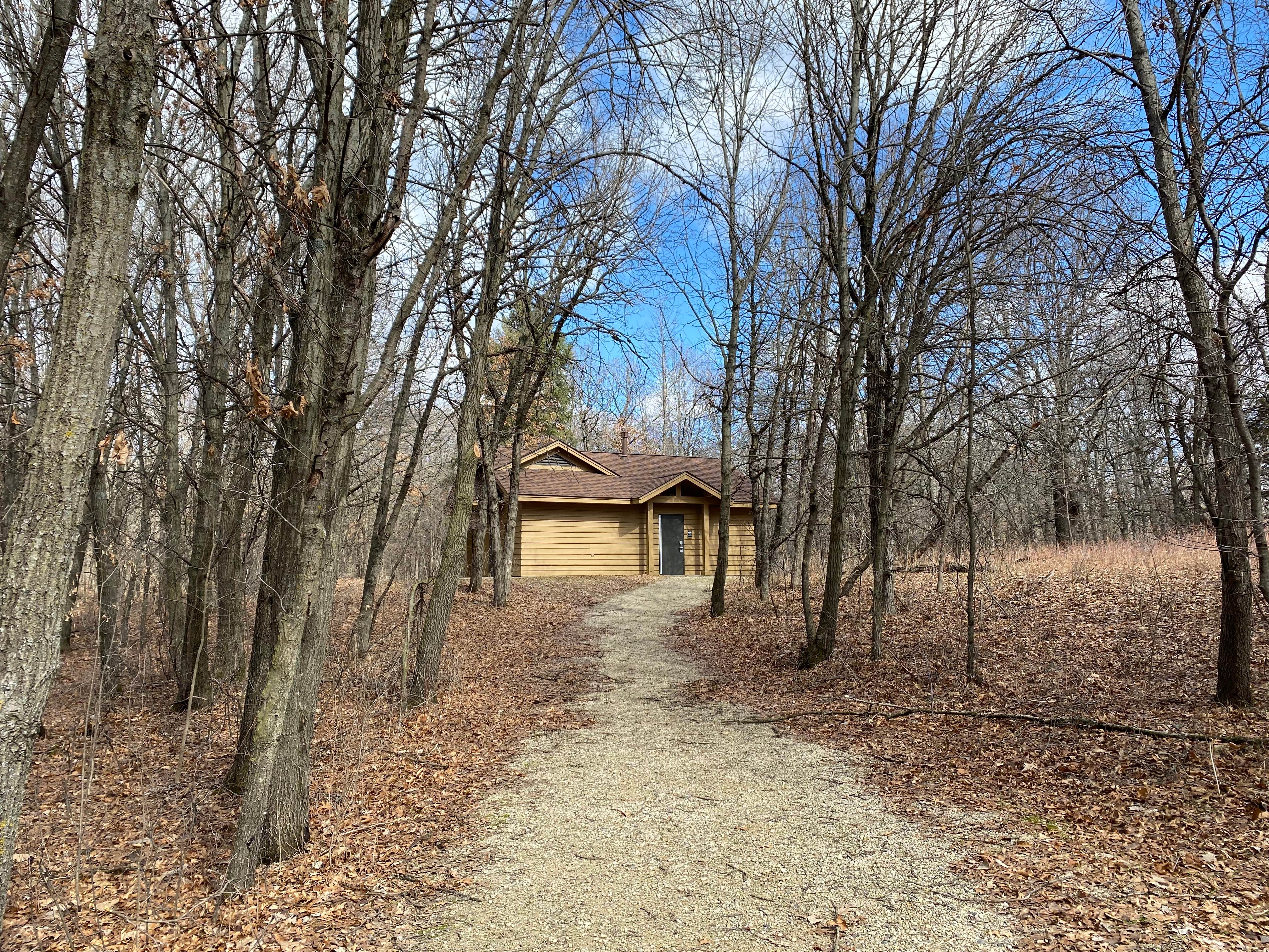 Krista T.'s photo of glamping accommodations at Bunker Hills Regional Park near Lakeville, MN