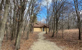 Krista T.'s photo of a cabin at Bunker Hills Regional Park near Eagan, MN