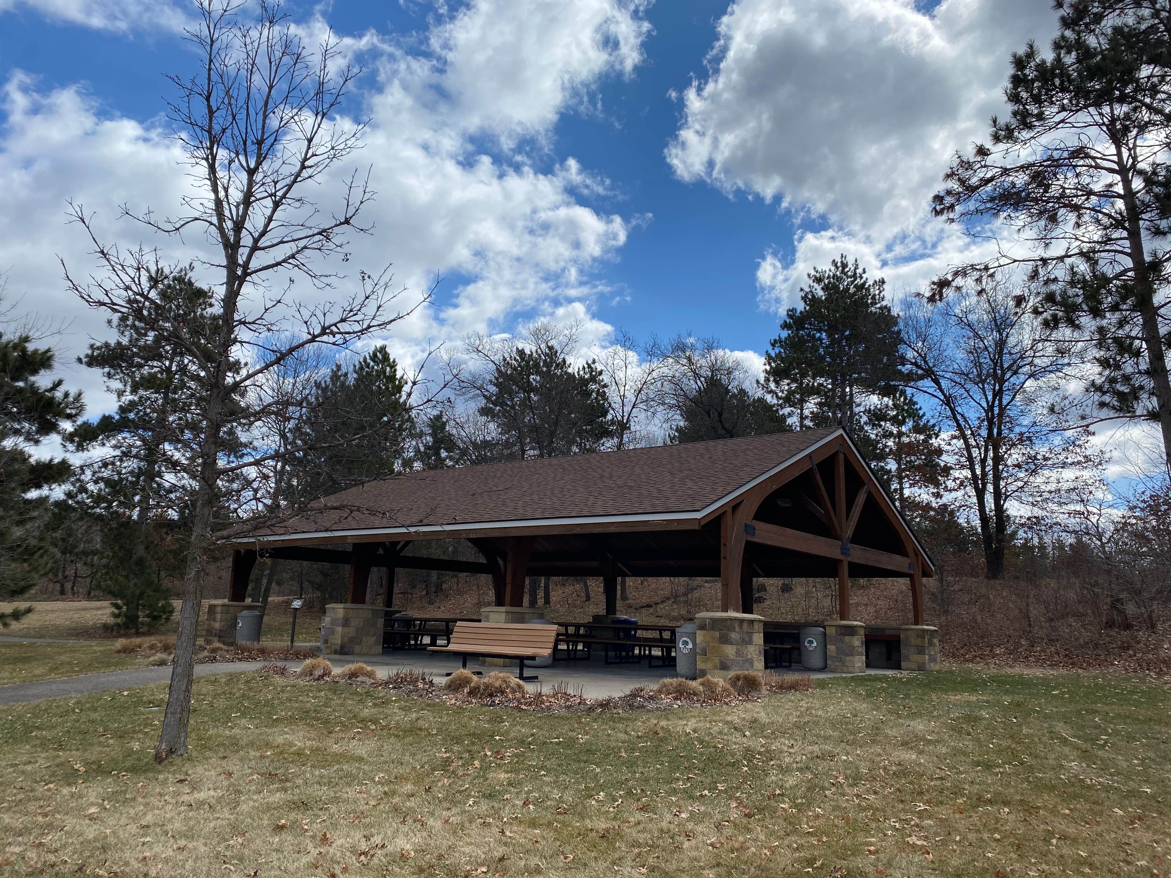 Krista T.'s photo of a cabin at Bunker Hills Regional Park near Chaska, MN