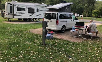 Camping near Chimney Rock Canoe and Campground: Pulpit Rock Campground, Decorah, Iowa