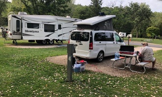Camping near Vernon Springs Turkey River County Park: Pulpit Rock Campground, Decorah, Iowa