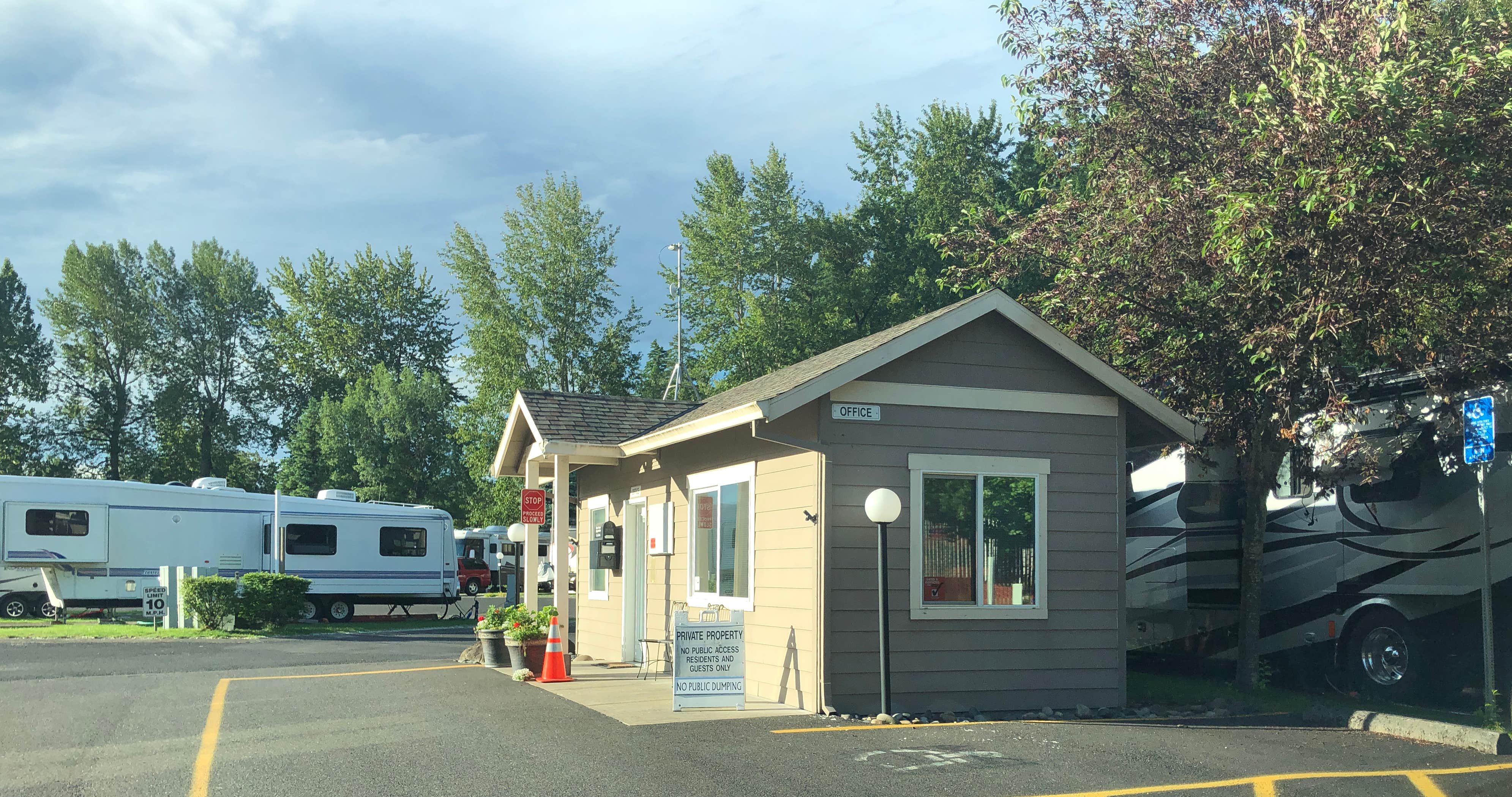 Corinna B.'s photo of rv camping at Sandy Riverfront RV Resort near Gladstone, OR
