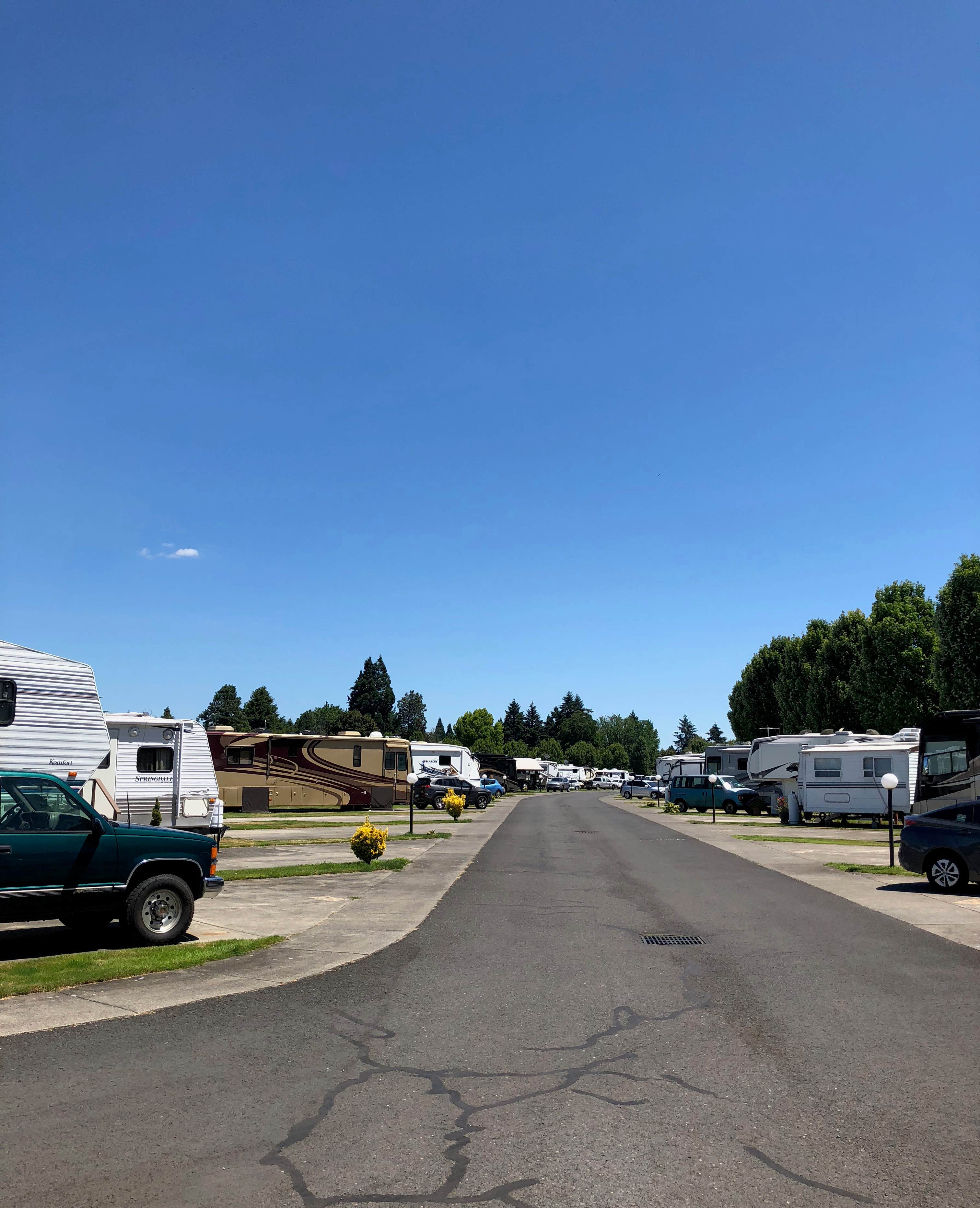 Corinna B.'s photo of rv camping at Columbia River RV Park near Multnomah Falls, OR