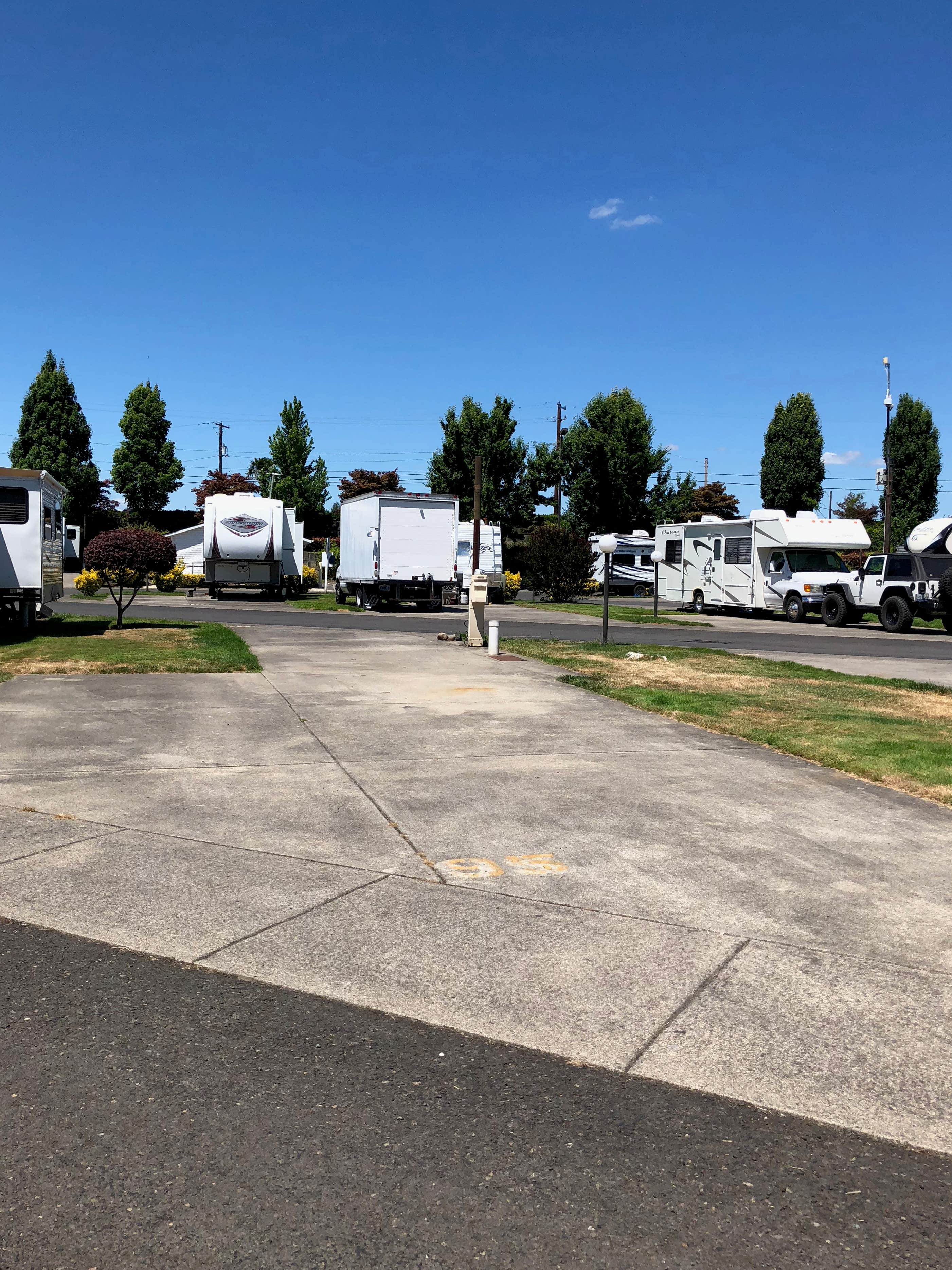 Camper-submitted photo at Columbia River RV Park near Portland, OR